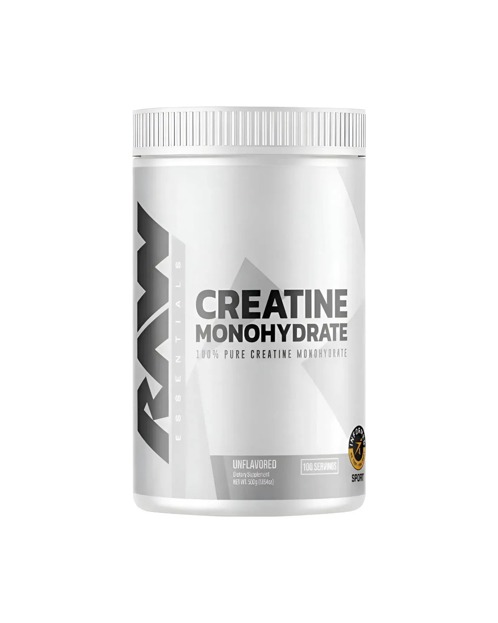 Raw Creatine Monohydrate 100 Servicios